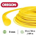 Fil nylon rond oregon d�broussailleuse 3 mm 56 m�tres