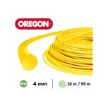 Fil nylon rond oregon dbroussailleuse 4 mm 32 mtres