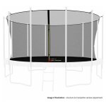 Kaia sports - filet intérieur de sécurité pour trampoline avec bouchons hauts de perches et ficelle : ... Kaia sports - filet intérieur de sécurité pour trampoline avec bouchons hauts de perches et ficelle : ...