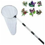 Filet de pche filet  papillon filets  insectes tlescopiques outils de plein air pour enfants jouets ...