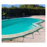 Direct filet - filet de protection anti - feuilles piscine + connecteurs : le + adaptable de la gamme ...