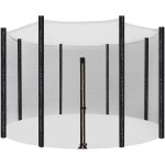 Filet de remplacement pour trampoline rond, � 244 305 366 cm, filet de s�curit�, filet rond