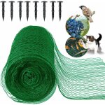 Filet � volaille filet de jardin vert 4 x 20 m, filet anti - oiseaux pour prot�ger les arbres fruitiers, ...