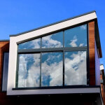 Film adh�sif effet miroir sans tain 100 x 90