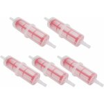 Filtre 5pcs filtre de carburant die - sel compatible avec h - gv forklift 8mm / 0. 3in ou 10mm / 0. 4in ...