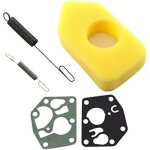 Filtre à air 698369 ressort de régulateur 691859 692211 membrane 495770 795083 pour moteurs briggs & ... Filtre à air 698369 ressort de régulateur 691859 692211 membrane 495770 795083 pour moteurs briggs & ...
