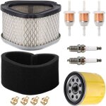 Filtre � air avec filtre � carburant de rechange pour tondeuse � gazon kohler lx173 lt133 lt155 ltr155 ...