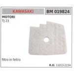 Filtre à air en feutre kawasaki taille - haie tj 23 019824 Filtre à air en feutre kawasaki taille - haie tj 23 019824