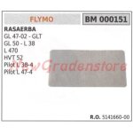 Filtre à air flymo tondeuse gl 47 02 glt gl 50 l 38 000151 Filtre à air flymo tondeuse gl 47 02 glt gl 50 l 38 000151