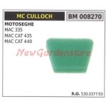 Filtre  air mc culloch trononneuse mac 335 cat 435 440 008270