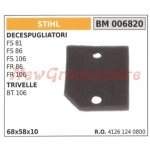 Filtre � air stihl pour d�broussailleuse fs 81 86 106 fr 86 106 pour tari�re 4126 - 124 - 0800