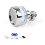 Filtre anti calcaire, filtre de robinet en coton pp rotatif � 360 � en acier inoxydable, �l�ment filtrant ...