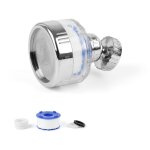 Filtre anti calcaire, filtre de robinet en coton pp rotatif � 360 � en acier inoxydable, �l�ment filtrant ...