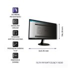 Filtre de confidentialit qoltec 51052 15, 6' 16:9