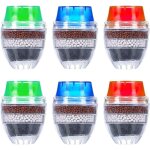 Filtre eau robinet � charbon actif, 6 pi�ces purificateur mini water filtre robinet pour cuisine water ...