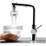 Filtre  eau pour robinet cuisine, economie d'eau purificateur anti - calcaire anti - claboussure, pivotant ...