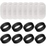 Filtres pour fontaines chat, 16 pi�ces filtres de rechange pour fontaines chat et chien, filtre � charbon ...