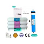 Rosmmel - kit complet annuel pour osmose inverse en ligne avec membrane 50 gpd ? filtres universels Rosmmel - kit complet annuel pour osmose inverse en ligne avec membrane 50 gpd ? filtres universels