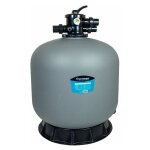 Steiner ? filtre � sable �710mm 20m� / h ? cuve anticorrosion poly�thyl�ne ? vanne top 6 voies 1, 5' ...