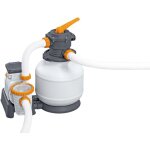Filtre � sable - bestway - 8 327 l / h - avec pr�filtre - pour piscines de 1 100 � 54 500 l