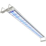 Fimei lampe � led pour aquarium 120 - 130 cm aluminium ip67