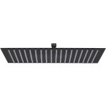 Pomme de douche pluie acier inoxydable 50x50 cm carr�e noir - fimei
