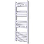 Fimei s�che - serviettes chauffage central incurv� 600x1160mm + connecteurs
