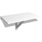 Fimei table murale rabattable 100 x 60 cm blanc