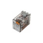 55 series relais de puissance 3 rt, bobine 230v c. a. enfichable 1. 5w ( prix pour 1 ) - finder