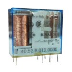 Mini relais finder 2 �changes 8a bobine 12vdc continu 405290120000