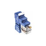 Finder - relais d'interface 58 series, 230v c. a. , 4 rt, montage rail din ( prix pour 1 )