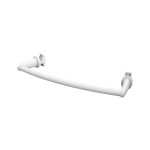 Finimetal - porte - serviettes universel pour radiateur s�che - serviettes cintr� - 430mm - blanc