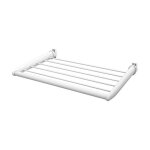 Finimetal - tablette blanche 470mm pour radiateur sche - serviettes