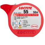Fibre d'�tanch�it� filet�e 50m loctite 55