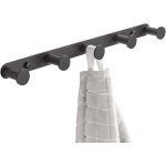 Finition noire pat�re murale � 5 crochets porte manteau chapeau serviette accroche v�tements kit d?accessoire ...
