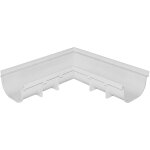 First plast - angle gauche pour caniveau pvc série 200 bas First plast - angle gauche pour caniveau pvc série 200 bas