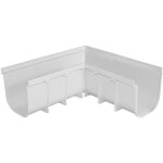 First plast - angle gauche pour caniveau pvc série 200 haut First plast - angle gauche pour caniveau pvc série 200 haut