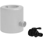 First plast - collecteur eaux pluviales pour tubes 63 - 80 - 100 - best gris