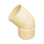 First plast - coude 45° mâle femelle Ø50 sable First plast - coude 45° mâle femelle Ø50 sable