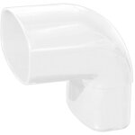 First plast - coude mle femelle 92x57 mm  8730 best blanc