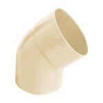 First plast - coude pvc 45° mâle femelle pour tube Ø80 épaisseur 3. 2 mm - sable First plast - coude pvc 45° mâle femelle pour tube Ø80 épaisseur 3. 2 mm - sable