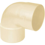 First plast - coude pvc 87°30 femelle femelle pour tube Ø80 épaisseur 3. 2 mm - sable First plast - coude pvc 87°30 femelle femelle pour tube Ø80 épaisseur 3. 2 mm - sable