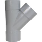 Culotte pvc 45° femelle femelle Ø110 first plast Culotte pvc 45° femelle femelle Ø110 first plast