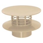 First plast - extracteur statique sans collerette tanchit 100 - sable