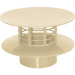 First plast - extracteur statique sans collerette tanchit 100 - sable