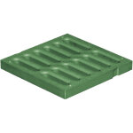 First plast - grille de sol pvc légère anti - choc 234 x 234 mm - résistance 16, 00 kn - vert First plast - grille de sol pvc légère anti - choc 234 x 234 mm - résistance 16, 00 kn - vert