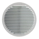 First plast - grille ventilation ronde à clipser avec ressorts Ø230mm inox - avec moustiquaire First plast - grille ventilation ronde à clipser avec ressorts Ø230mm inox - avec moustiquaire