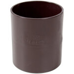 First plast - manchon pvc pour tube de descente Ø80 - marron First plast - manchon pvc pour tube de descente Ø80 - marron