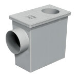 First plast - regard de descente 135 x 265 mm pour eaux pluviales