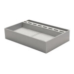 First plast - regard d'inspection pour grille  fente srie 130 - hauteur 40 mm - 130 x 200 mm